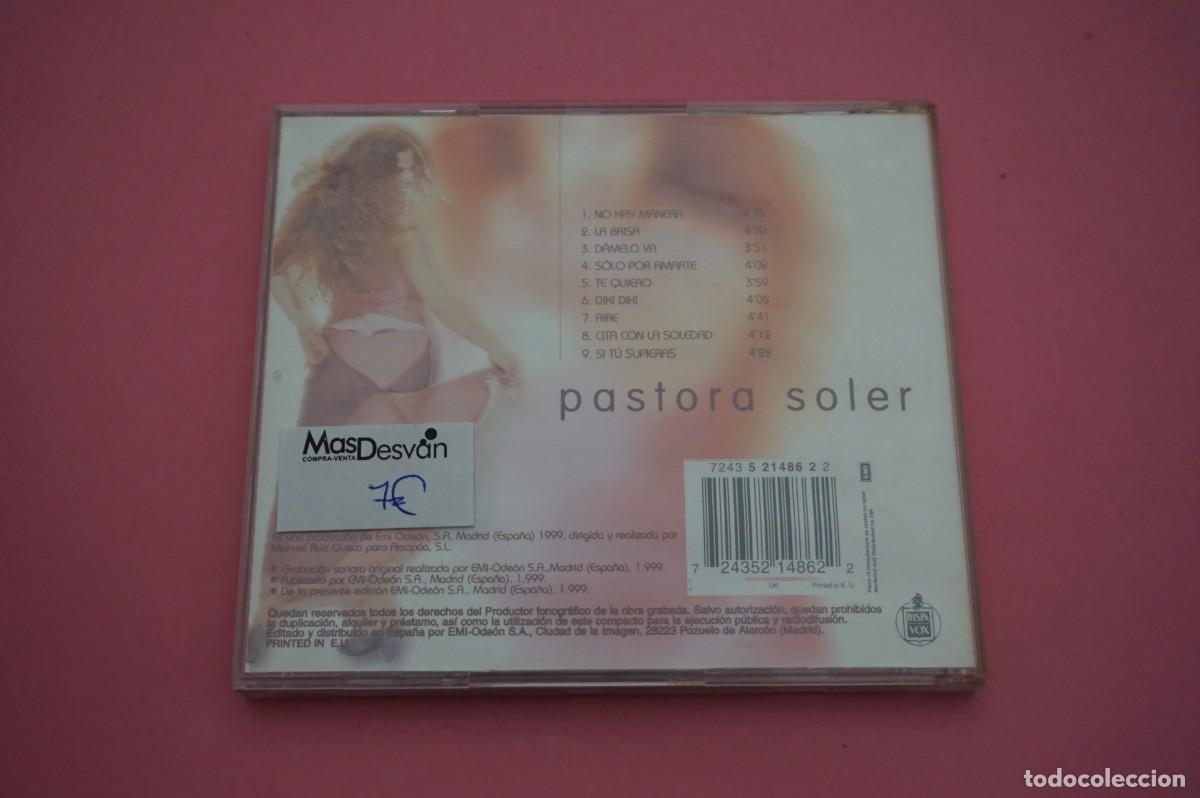 CDs de m&uacute;sica: CD - PASTORA SOLER - FUENTE DE LUNA - Foto 3