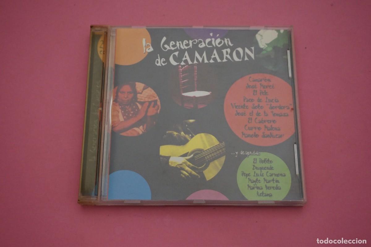 CDs de m&uacute;sica: CD - DOBLE CD - LA GENERACION DE CAMARON - Foto 1