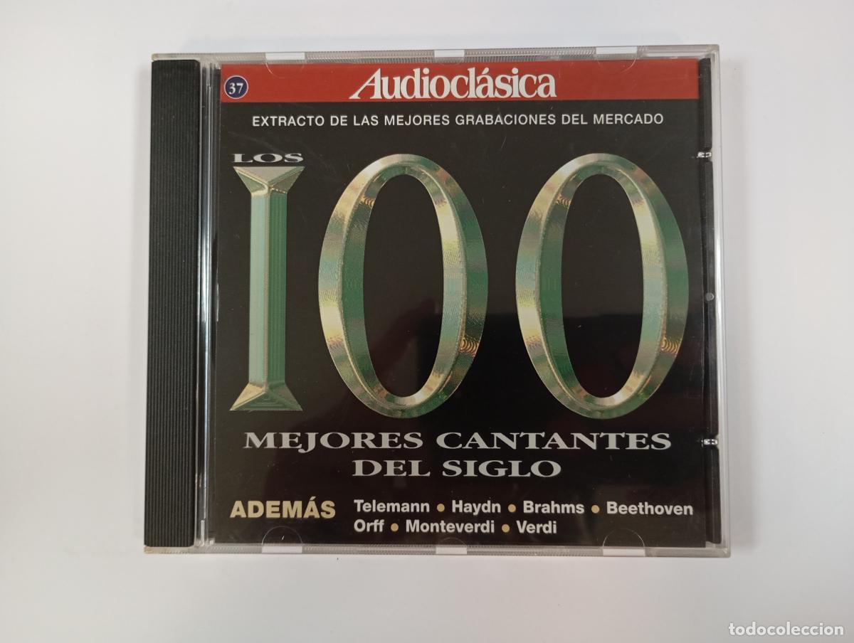 CD di Musica: AUDIOCL&Aacute;SICA N&ordm; 37. LOS 100 MEJORES CANTANTES DEL SIGLO. CD. TDKCD204