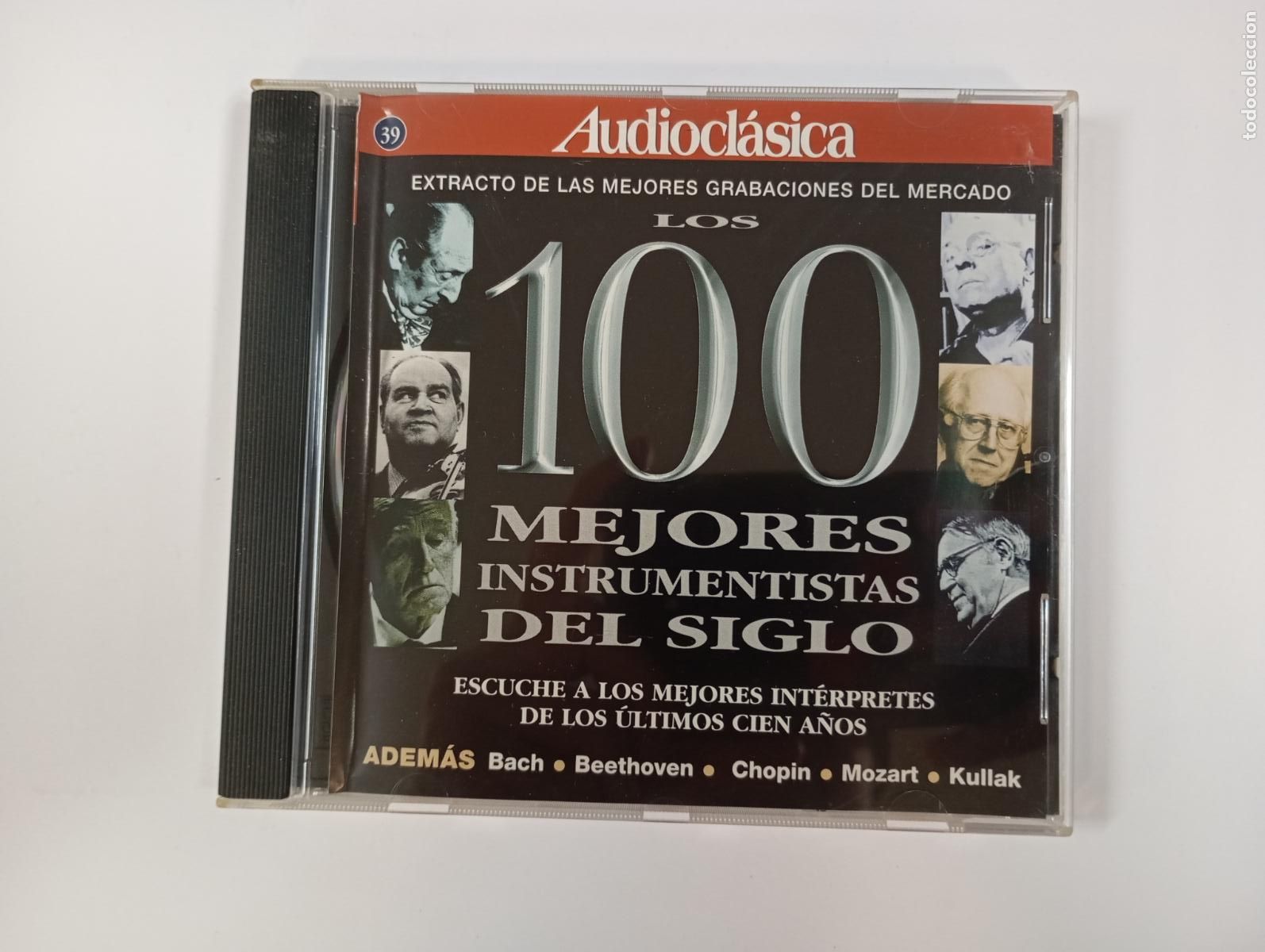 CD di Musica: AUDIOCL&Aacute;SICA N&ordm; 39. LOS 100 MEJORES INSTRUMENTISTAS DEL SIGLO. CD. TDKCD180