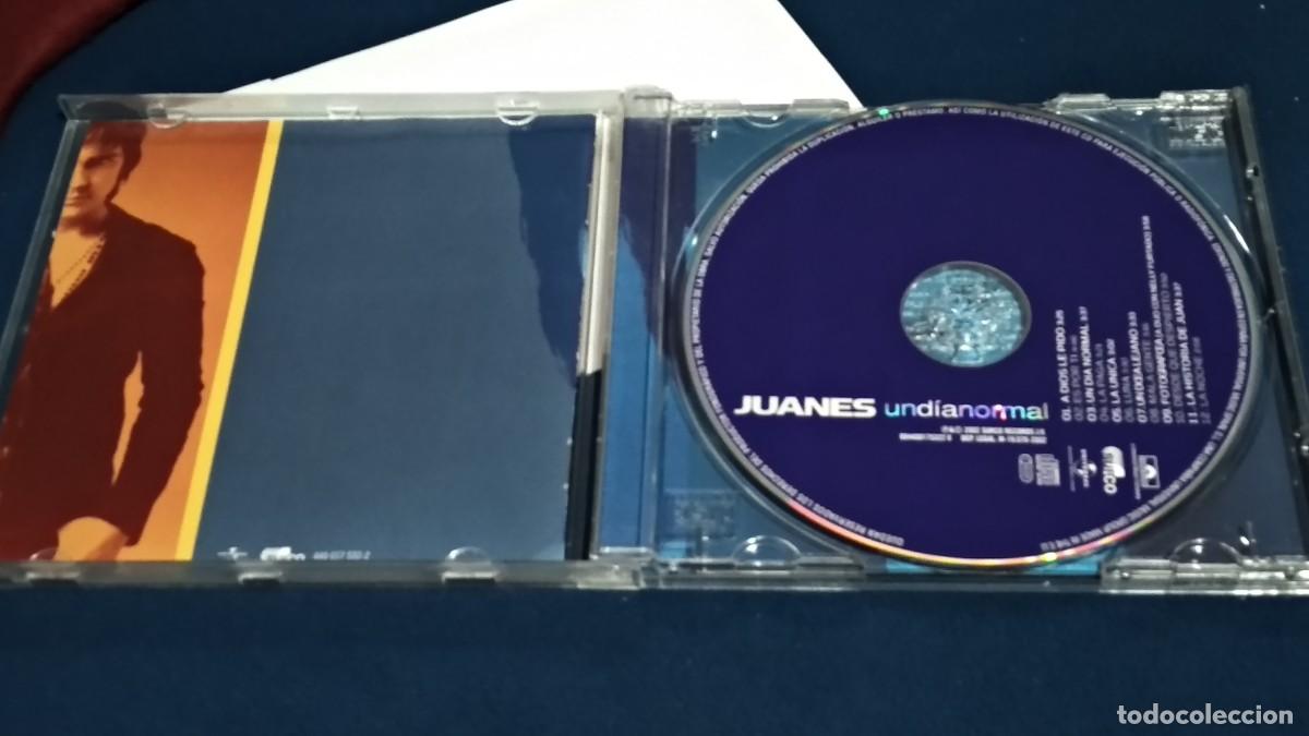 CDs de m&uacute;sica: JUANES / UN D&Iacute;A NORMAL &ndash; CD 2002 POLYDOR - Foto 2