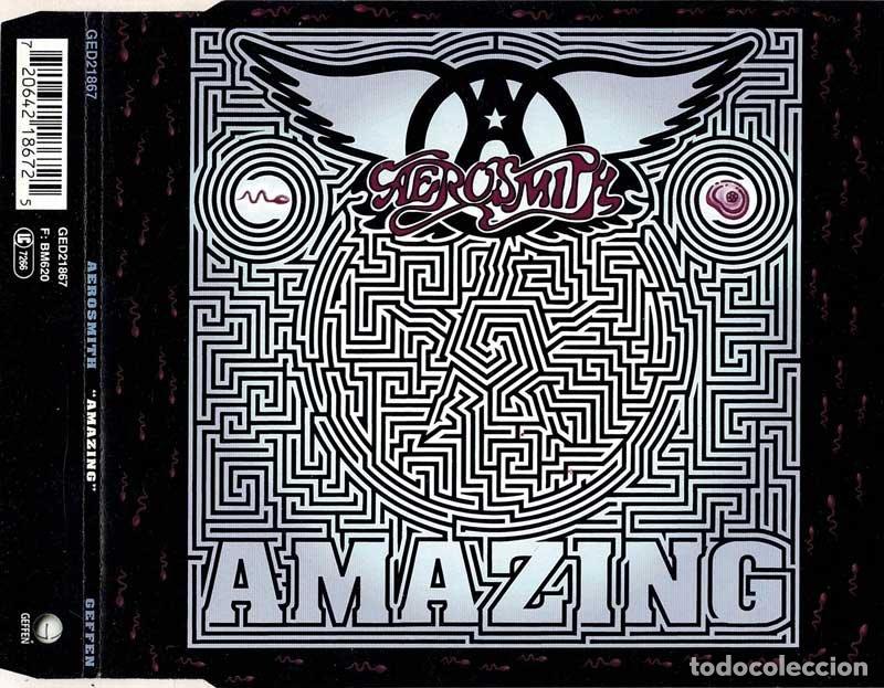 CDs de m&uacute;sica: Aerosmith - Amazing. CD Single - Foto 1