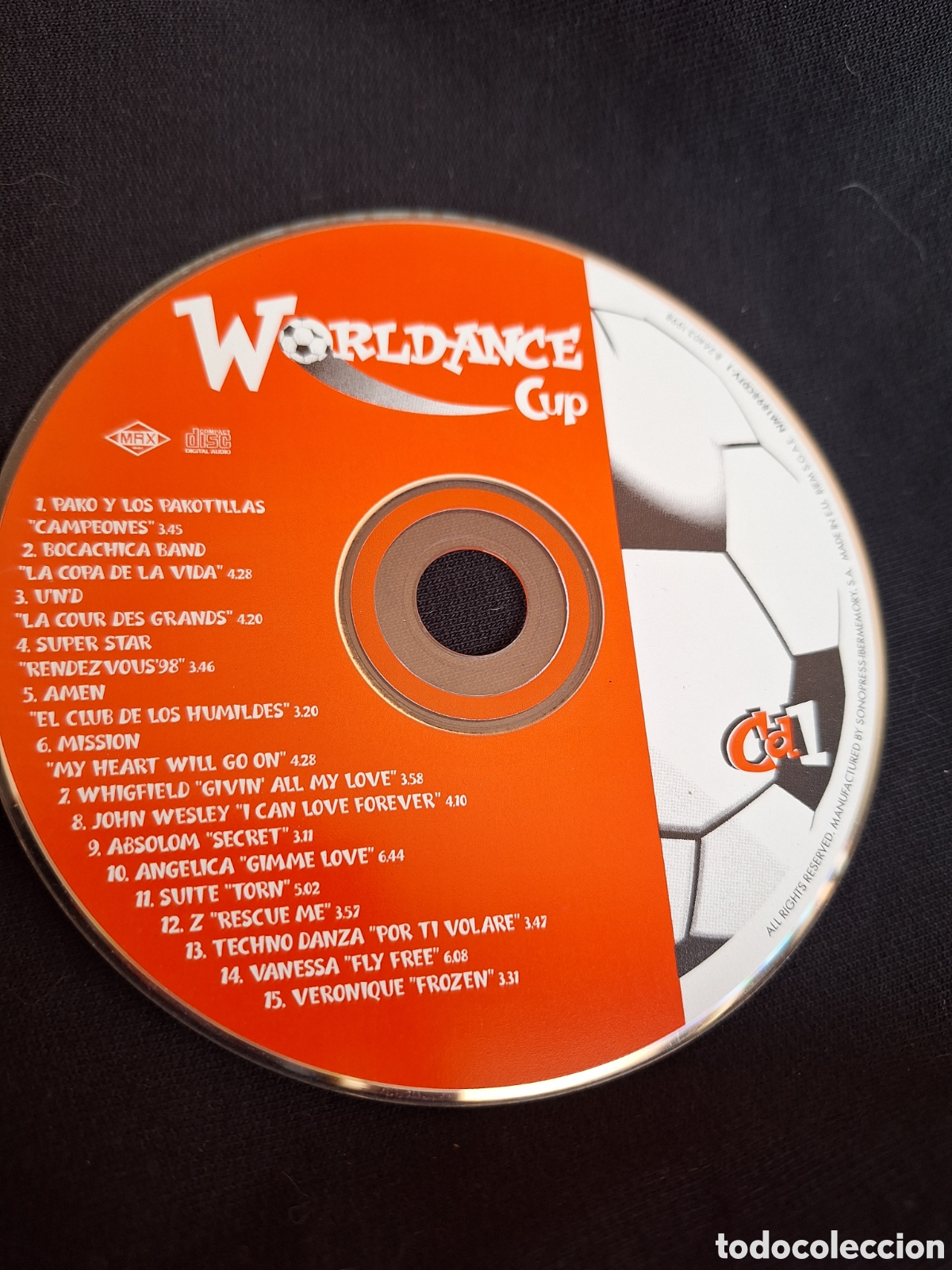 CDs de M&uacute;sica: SD691 worldance cup cd1 SOLO DISCO CD