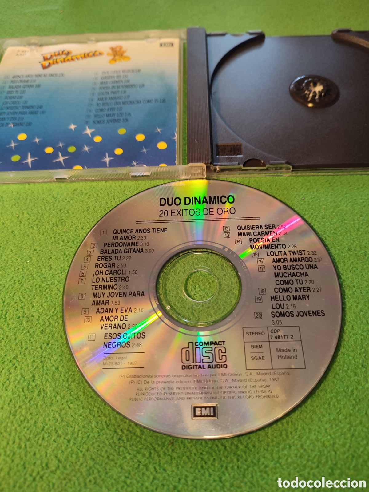 CDs de m&uacute;sica: Duo Din&aacute;mico - 20 &eacute;xitos de oro - Foto 2