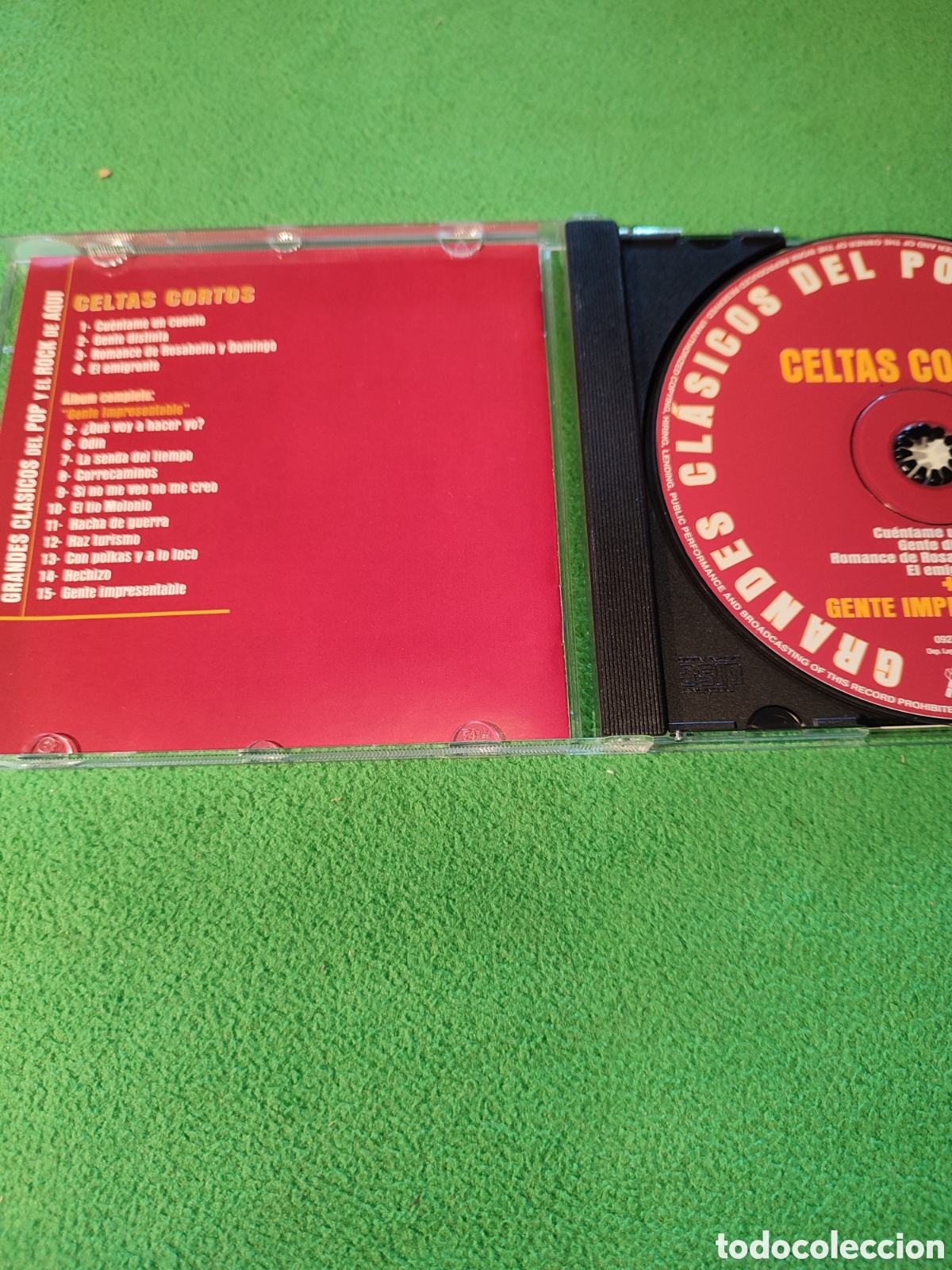 CDs de m&uacute;sica: Celtas Cortos - Gente impresentable - Foto 2