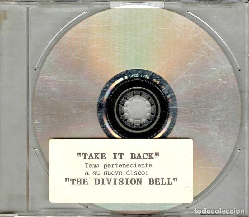 CDs de m&uacute;sica: Pink Floyd - Take It Back. CD Single Promo - Foto 2