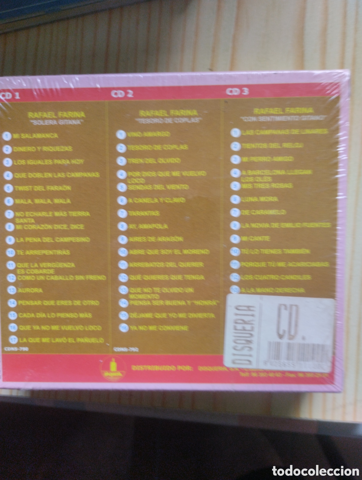 CDs de m&uacute;sica: SET 3 CD RAFAEL FARINA, PRECINTADOS - Foto 2