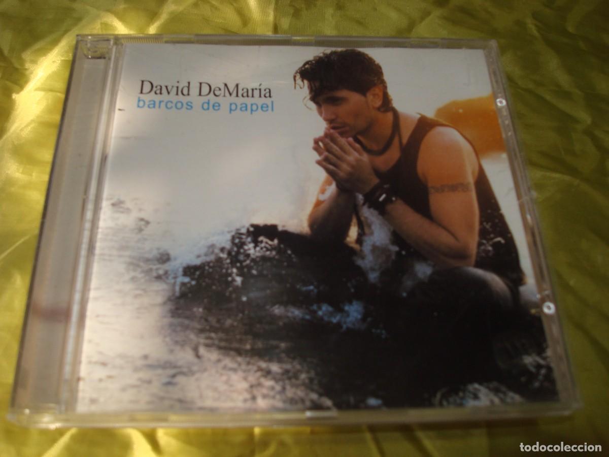 CDs de m&uacute;sica: DAVID DEMARIA. BARCOS DE PAPEL. CD. IMPECABLE(#) - Foto 1