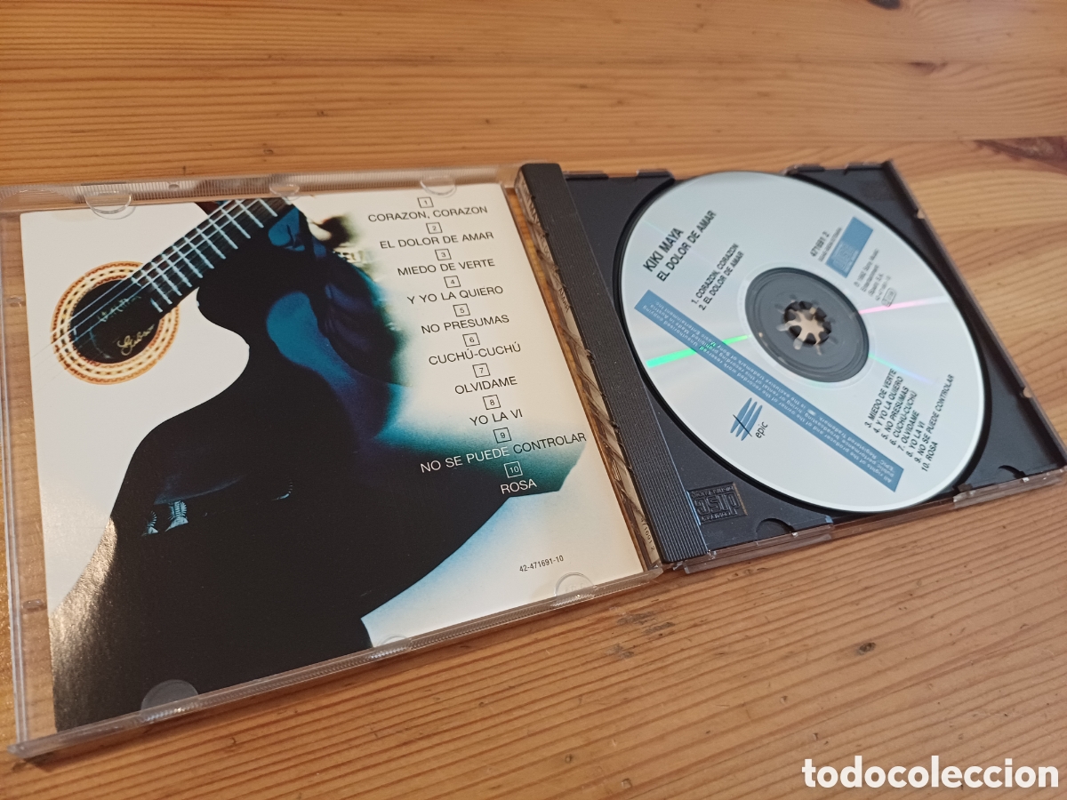 CDs de m&uacute;sica: Kiki Maya El dolor de amar CD - Foto 2