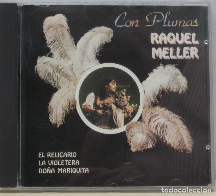 CDs de m&uacute;sica: RAQUEL MELLER - CON PLUMAS - CD - Foto 1