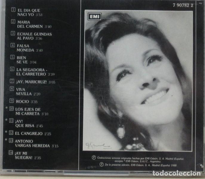 CDs de m&uacute;sica: IMPERIO ARGENTINA - CON PLUMAS - CD - Foto 2
