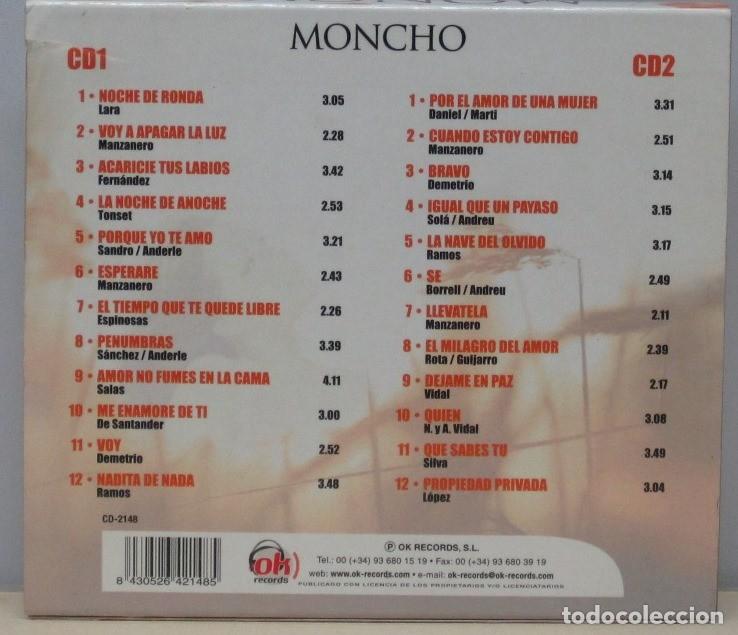 CDs de m&uacute;sica: MONCHO - ESTUCHE 2 CDS - Foto 2