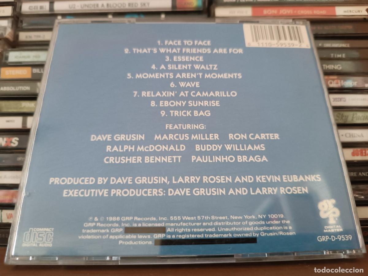CDs de m&uacute;sica: Kevin Eubanks &lrm;&ndash; Face To Face - cd US 1986 - Foto 2