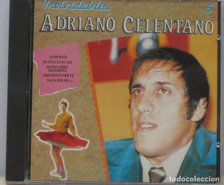 CDs de m&uacute;sica: ADRIANO CELENTANO - INOLVIDABLES N&ordm; 5 - CD - Foto 1