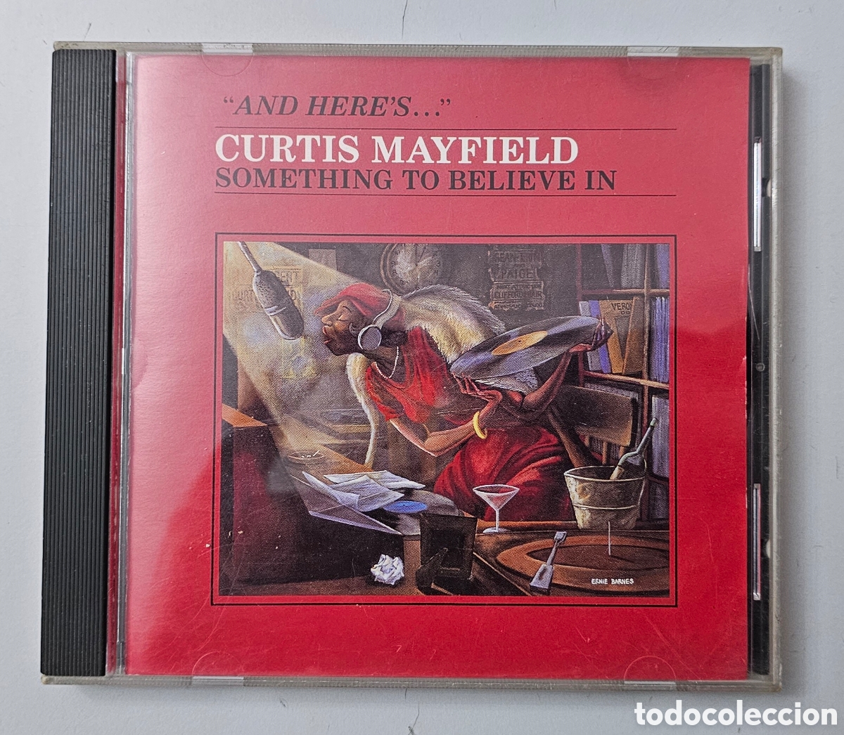 CDs de M&uacute;sica: CD CURTIS MAYFIELD - Something To Believe In (US - Curtom - 1989) '80 LP/1st Press on CD!! RAREZA