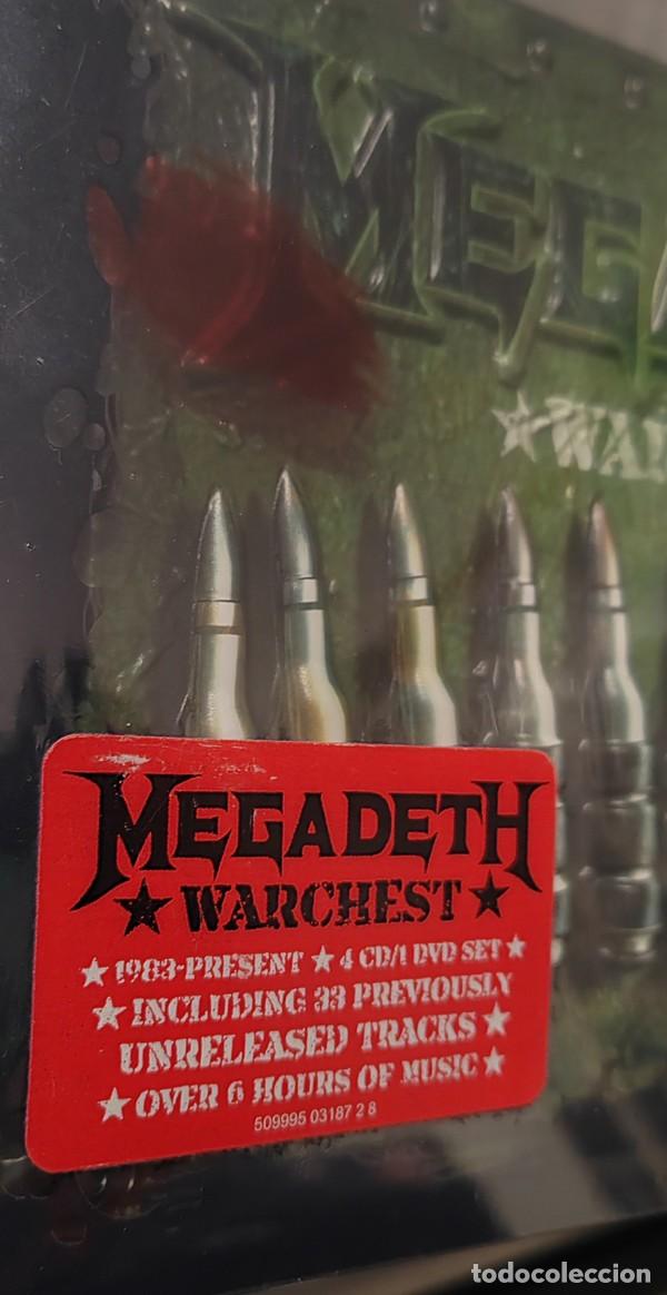 CDs de m&uacute;sica: MEGADETH WARCHES BOX 4 cd + dvd NUEVA PRECINTADA 2007 - Foto 2