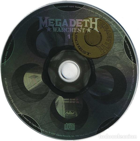 CDs de m&uacute;sica: MEGADETH WARCHES BOX 4 cd + dvd NUEVA PRECINTADA 2007 - Foto 7