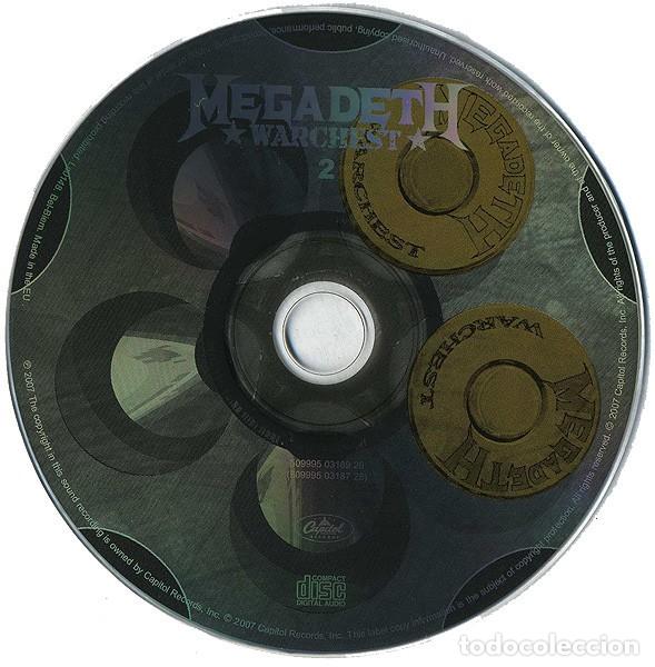 CDs de m&uacute;sica: MEGADETH WARCHES BOX 4 cd + dvd NUEVA PRECINTADA 2007 - Foto 8