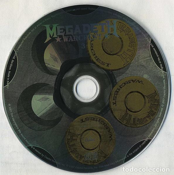 CDs de m&uacute;sica: MEGADETH WARCHES BOX 4 cd + dvd NUEVA PRECINTADA 2007 - Foto 9