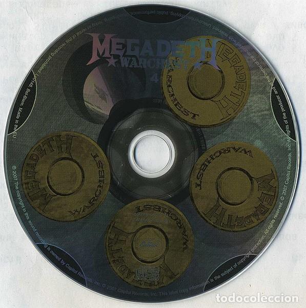 CDs de m&uacute;sica: MEGADETH WARCHES BOX 4 cd + dvd NUEVA PRECINTADA 2007 - Foto 10