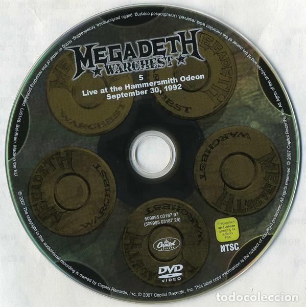 CDs de m&uacute;sica: MEGADETH WARCHES BOX 4 cd + dvd NUEVA PRECINTADA 2007 - Foto 11