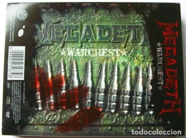 CDs de m&uacute;sica: MEGADETH WARCHES BOX 4 cd + dvd NUEVA PRECINTADA 2007 - Foto 12