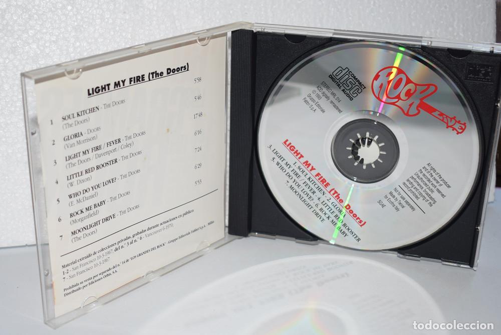 CDs de m&uacute;sica: THE DOORS - LIGHT MY FIRE - CD LOS GRANDES DEL ROCK - Foto 3