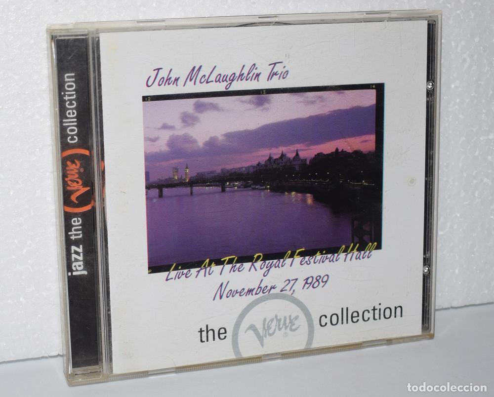 CDs de M&uacute;sica: John McLaughlin Trio &ndash; Live At The Royal Festival Hall November 27, 1989 - CD VERVE COLLECTION