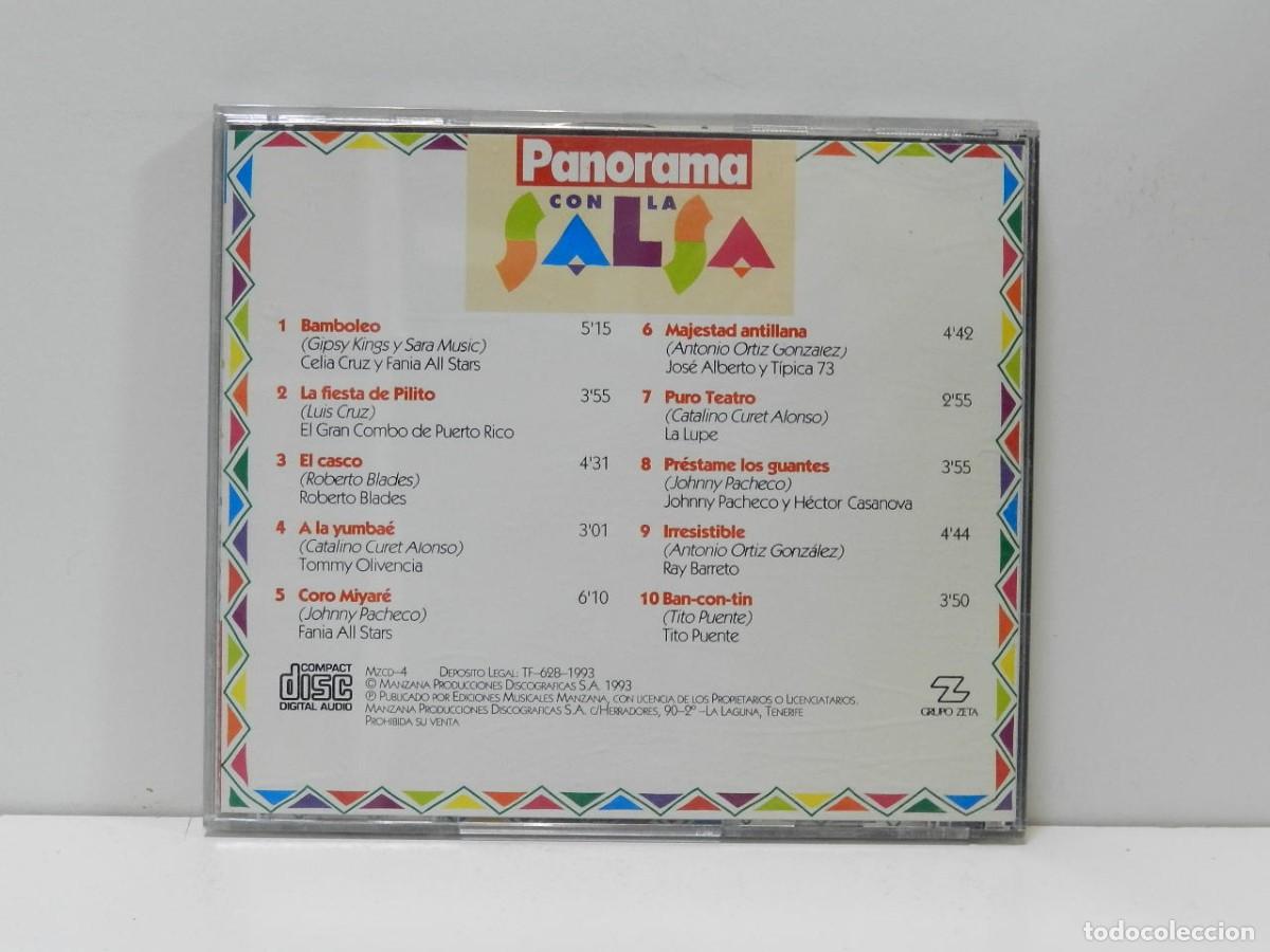 CDs de m&uacute;sica: DISCO CD. Panorama Con La Salsa. COMPACT DISC. - Foto 2