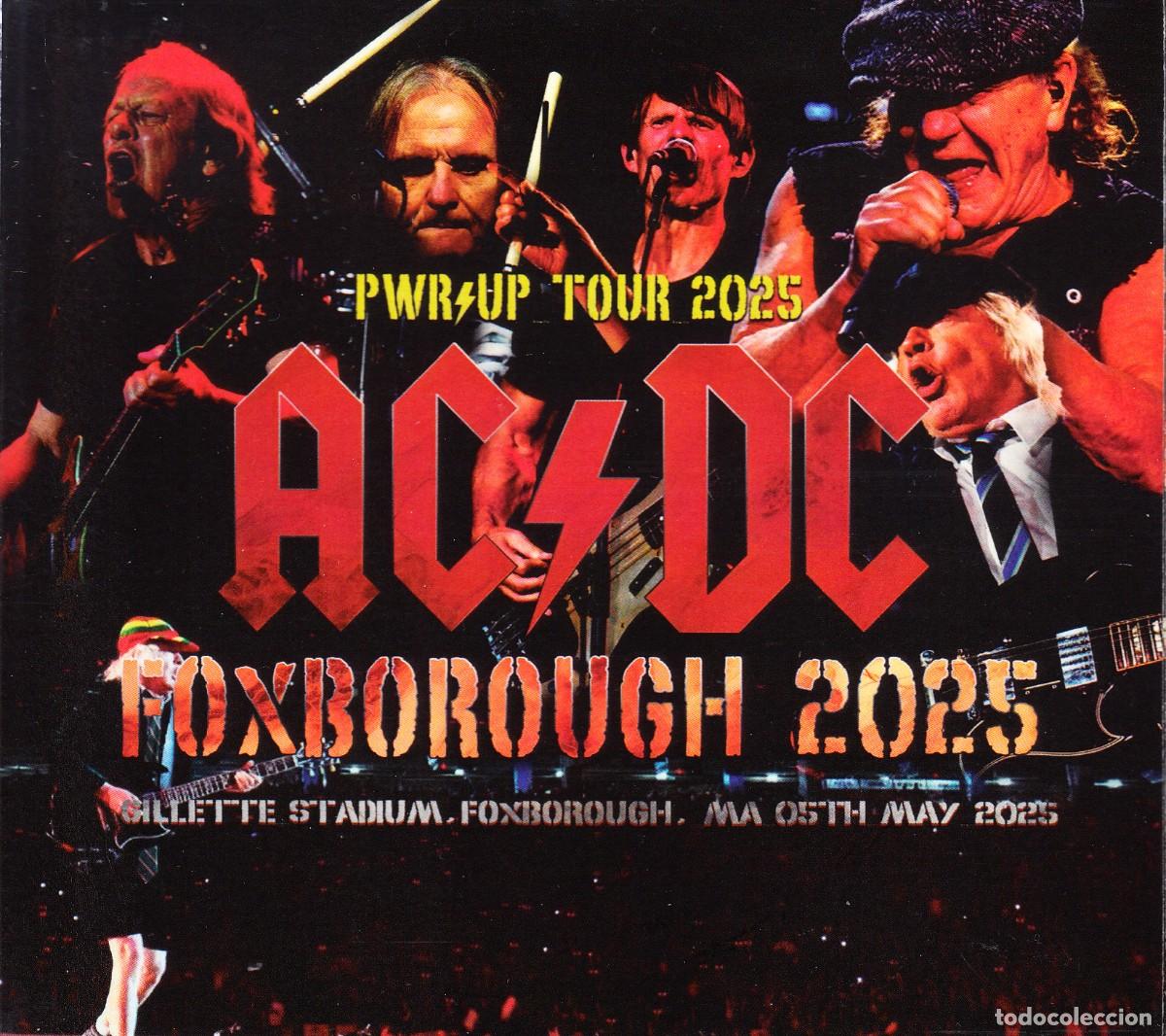 CDs de m&uacute;sica: AC DC. GILLETTE STADIUM, FOXBOROUGH 2025. 2 CD. - Foto 1