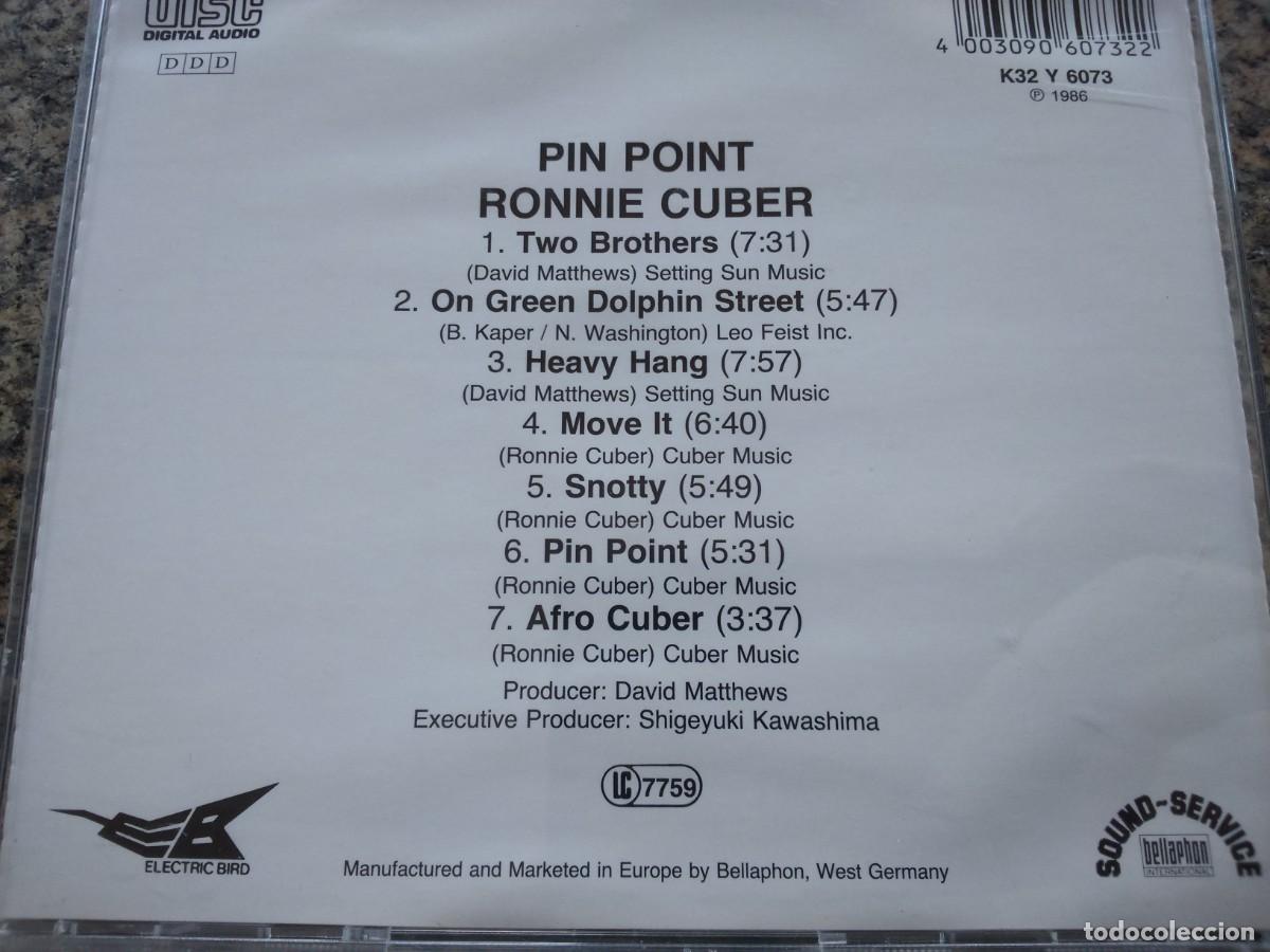 CDs de m&uacute;sica: CD -- PIN POINT -- RONNIE CUBER -- - Foto 2