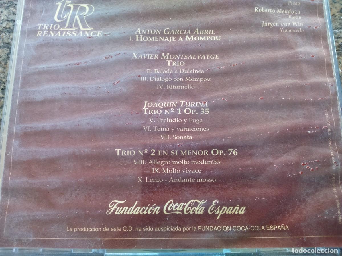 CDs de m&uacute;sica: CD -- TRIO RENAISSANCE -- - Foto 2