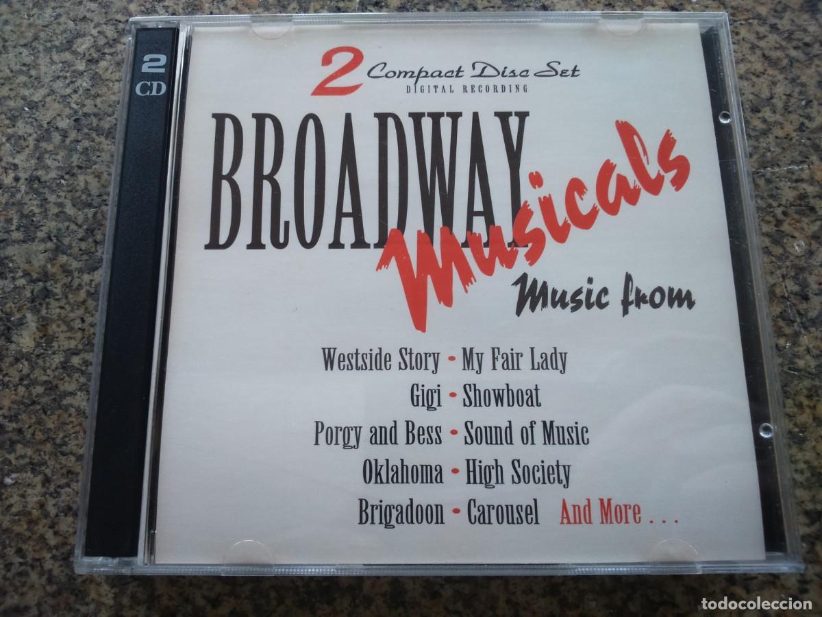 CDs de m&uacute;sica: CD - 2 CDS -- BROADWAY MUSICALS -- - Foto 1