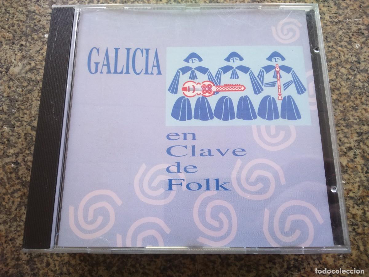 CDs de m&uacute;sica: CD -- GALICIA EN CLAVE DE FOLK -- - Foto 1