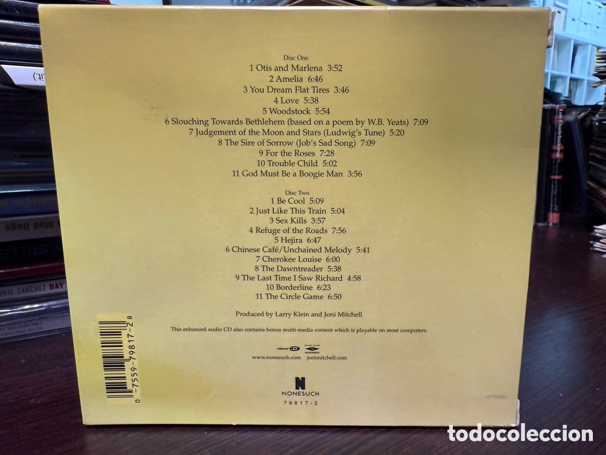 CDs de m&uacute;sica: Joni Mitchell - Travelogue (2xCD) - Foto 2