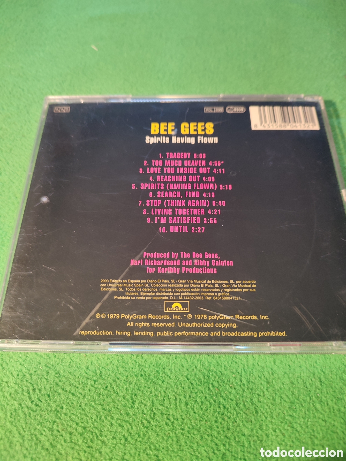 CDs de m&uacute;sica: Bee Gees - Spirits having flow - Foto 3