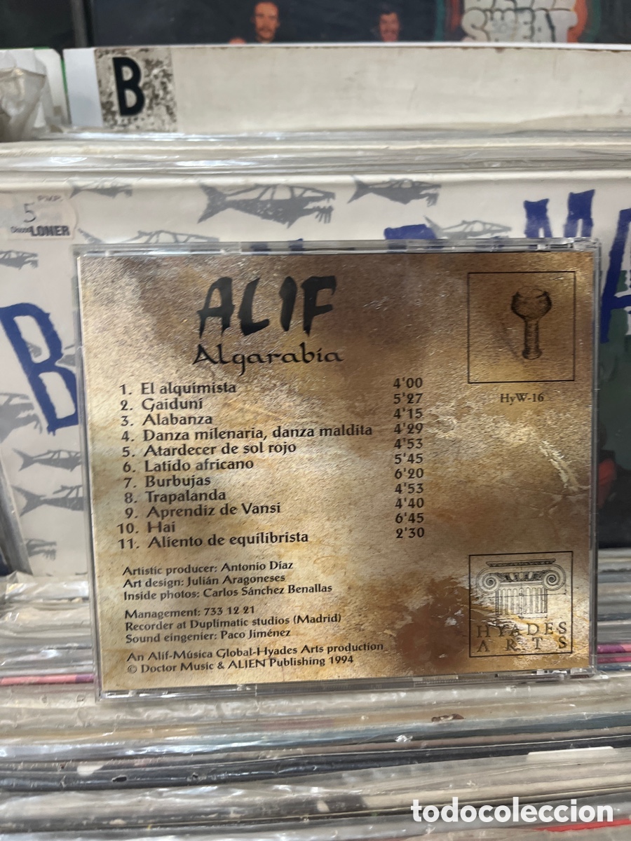 CDs de m&uacute;sica: alif algarabia cd alif - Foto 2