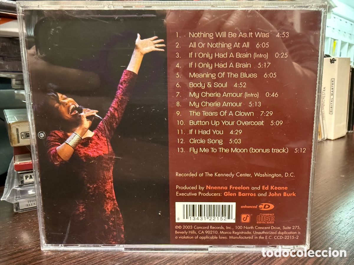 CDs de m&uacute;sica: Nnenna Freelon - Live (CD) - Foto 2