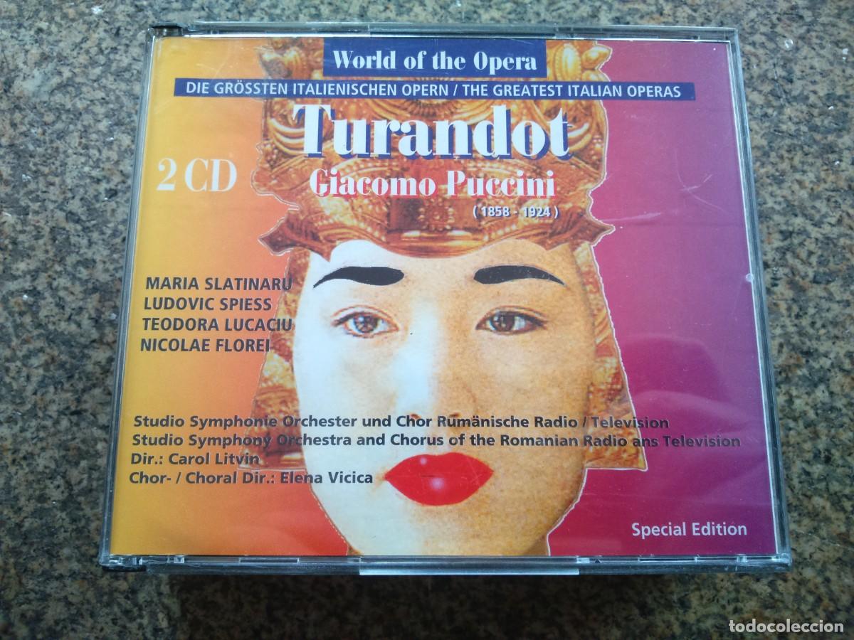 CDs de m&uacute;sica: 2 CD -- TURANDOT -- GIACONO PUCCINI -- - Foto 1