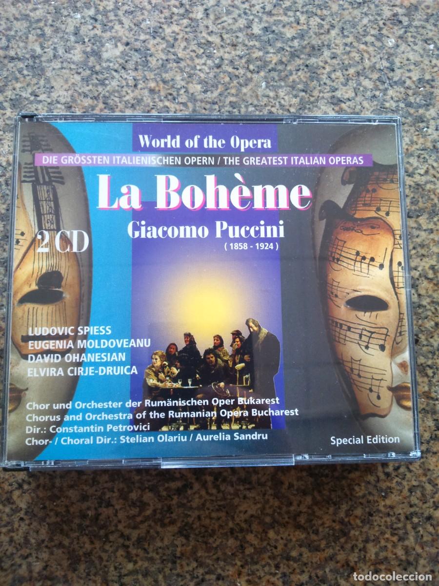 CDs de m&uacute;sica: 2 CD -- LA BOHEME -- GIACONO PUCCINI -- - Foto 1