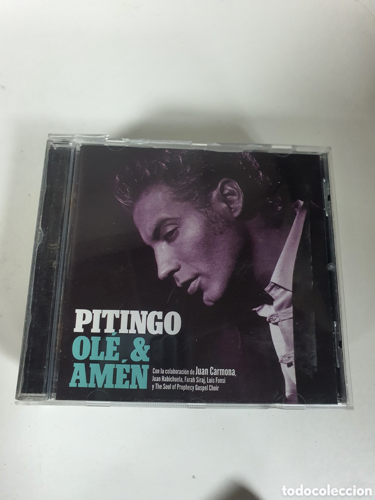 CDs de m&uacute;sica: DISCO CD. Pitingo &ndash; Ol&eacute; & Amen. - Foto 1