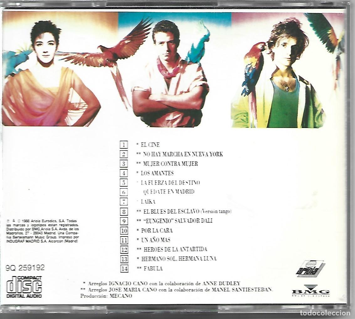 CDs de m&uacute;sica: MECANO DESCANSO DOMINICAL - Foto 2