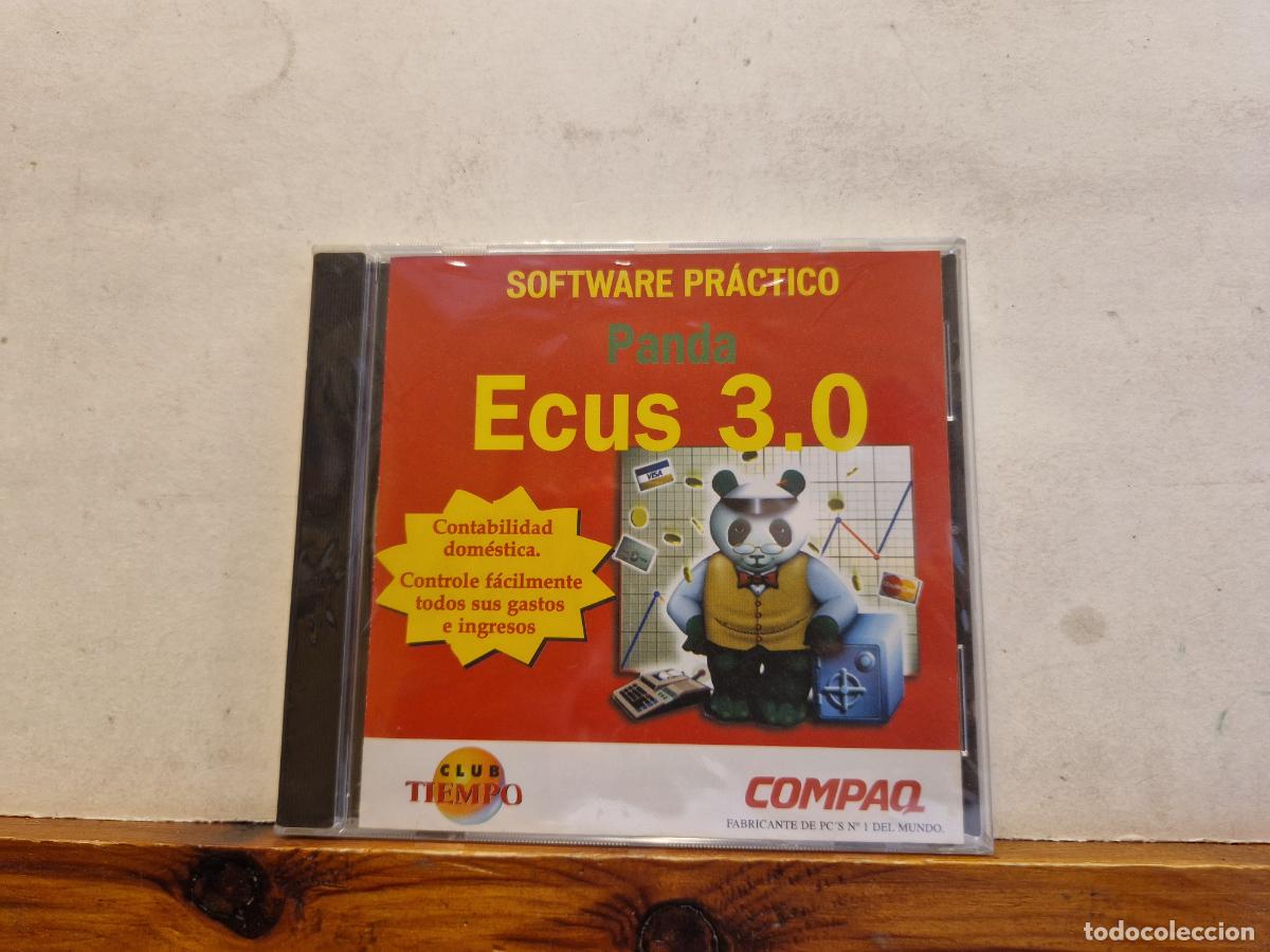 CDs de m&uacute;sica: CD. SOFTWARE PR&Agrave;CTICO. PANDA ECUS 3.0. CONTABILIDAD DOM&Egrave;STICA. - Foto 1