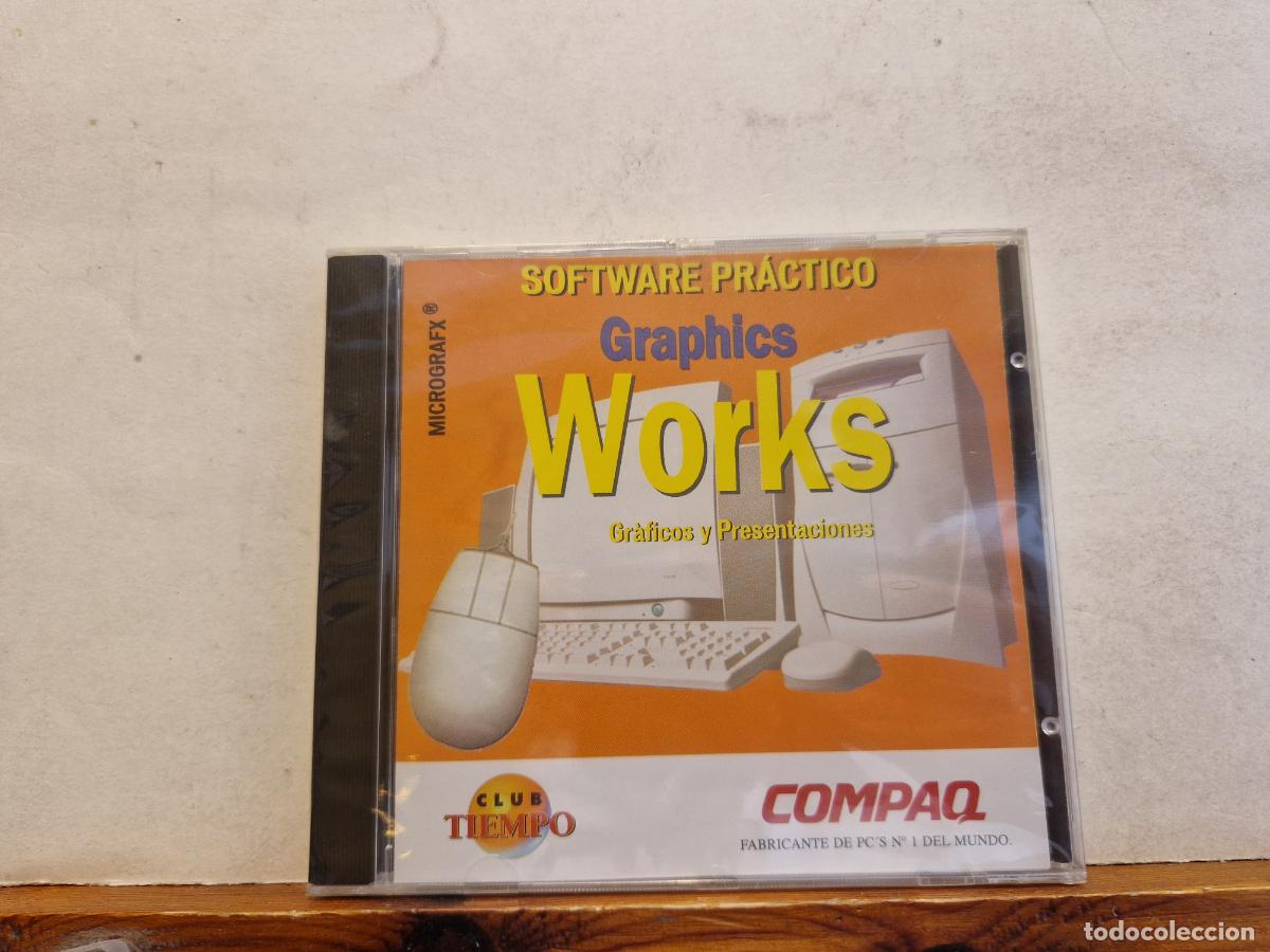 CDs de m&uacute;sica: CD. SOFWARE PR&Agrave;CTICO. GRAPHICS. WORKS. GRAFICOS Y PRESENTACIONES. - Foto 1