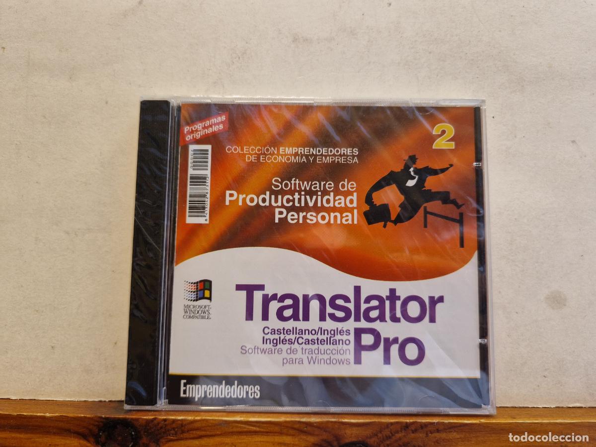 CDs de m&uacute;sica: CD. SOFWARE DE PRODUTIVIDAD PERSONAL. TRANSLATOR PRO. - Foto 1