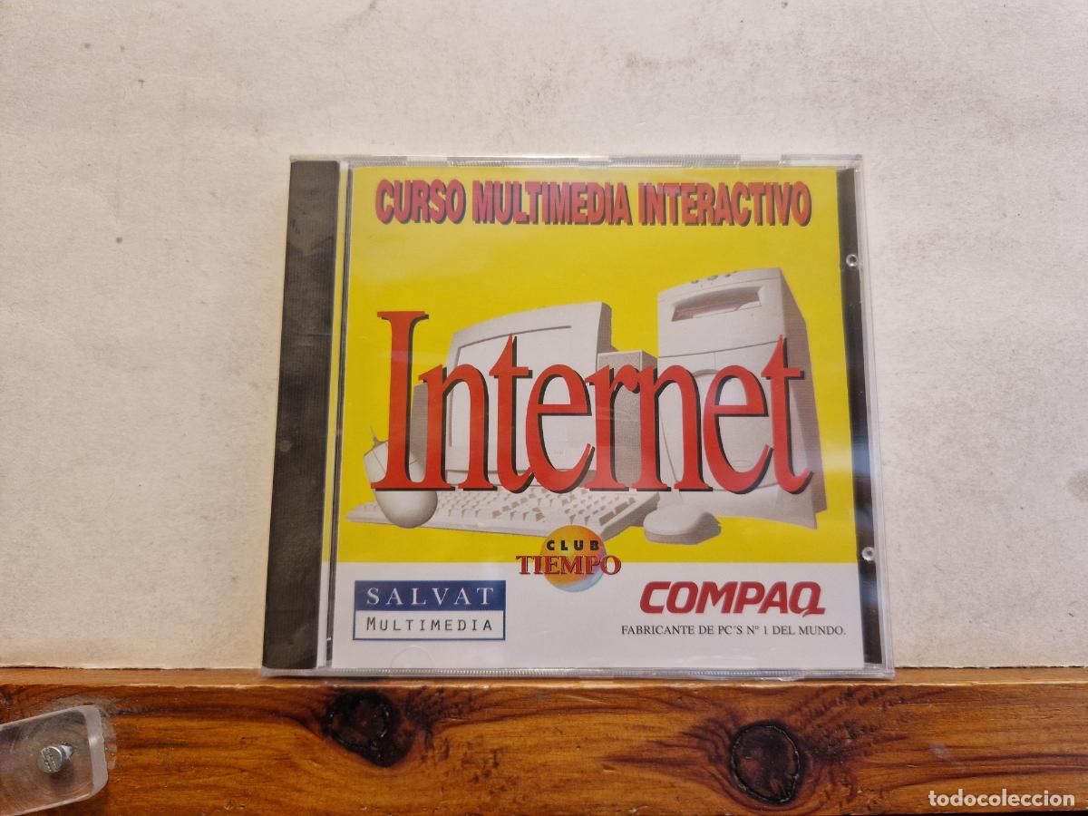 CDs de m&uacute;sica: CD. CURSO MULTIMEDIA INTERACTIVO. INTERNET. - Foto 1