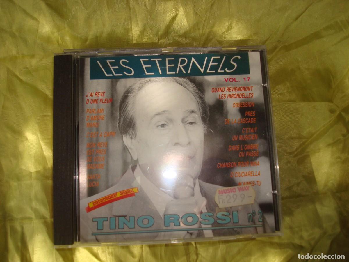 CDs de m&uacute;sica: TINO ROSSI. VOL 17. LES ETERNELS. CD. IMPECABLE - Foto 1