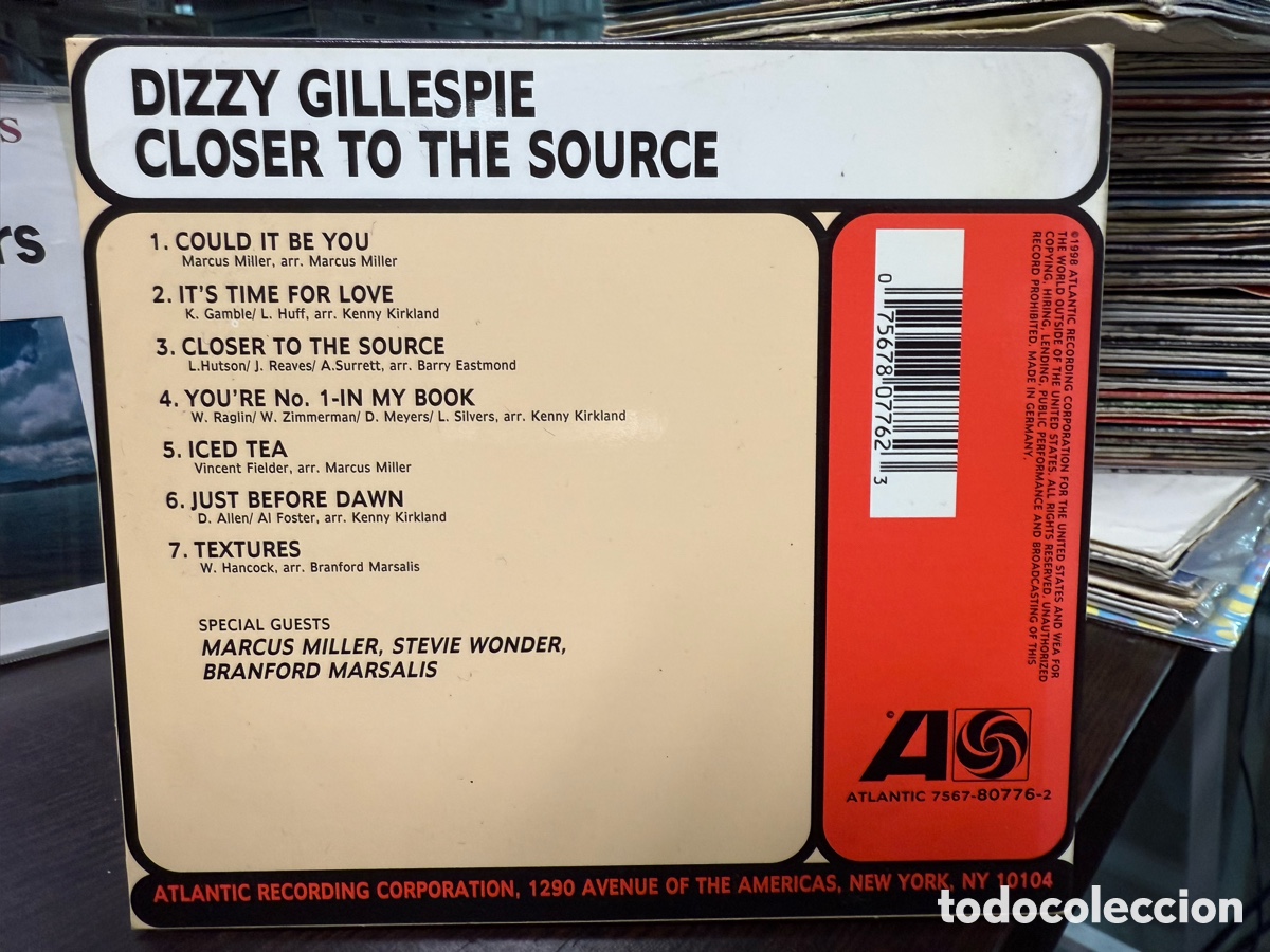 CDs de m&uacute;sica: Dizzy Gillespie - Closer To The Source (CD) - Foto 2