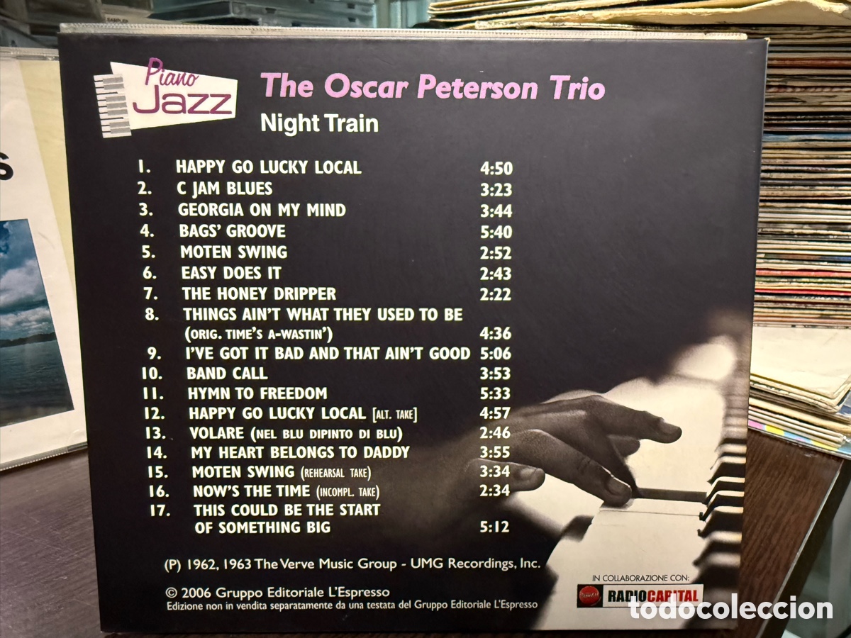 CDs de m&uacute;sica: Oscar Peterson - Night Train (CD) - Foto 2