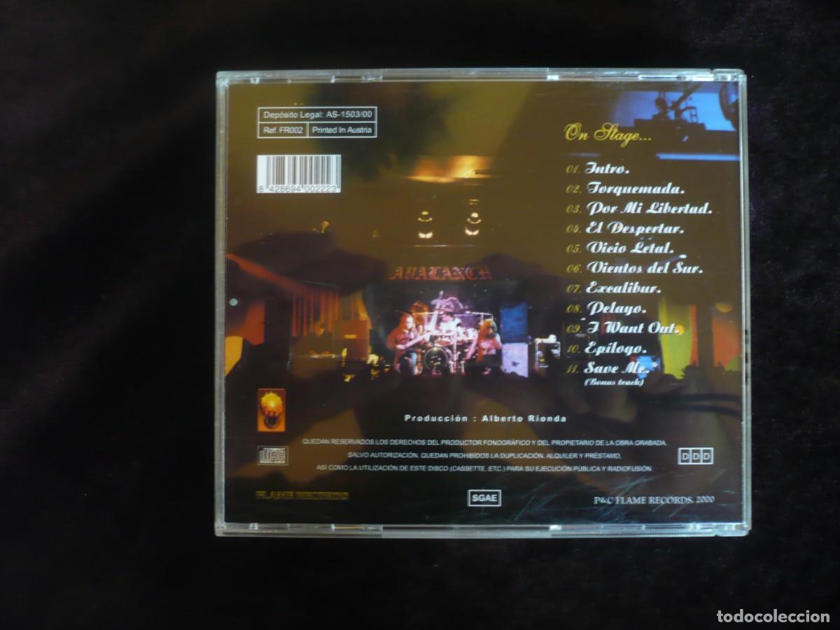 CDs de m&uacute;sica: avalanch - dias de gloria - cd como nuevo - Foto 2
